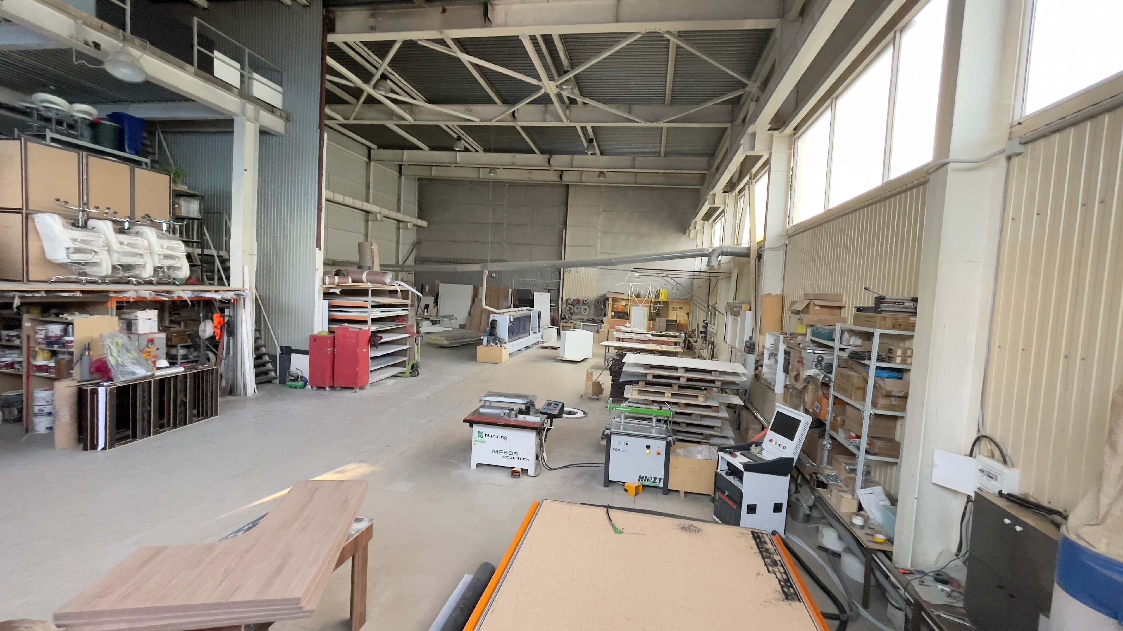 Цех обработки плитных материалов